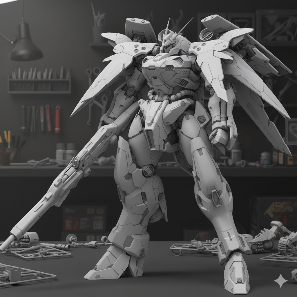 AGX-04A1 Gerbera Tetra Kai | Garage Kit de Resina Original (1/100) Rediseñado por RQ Rocky