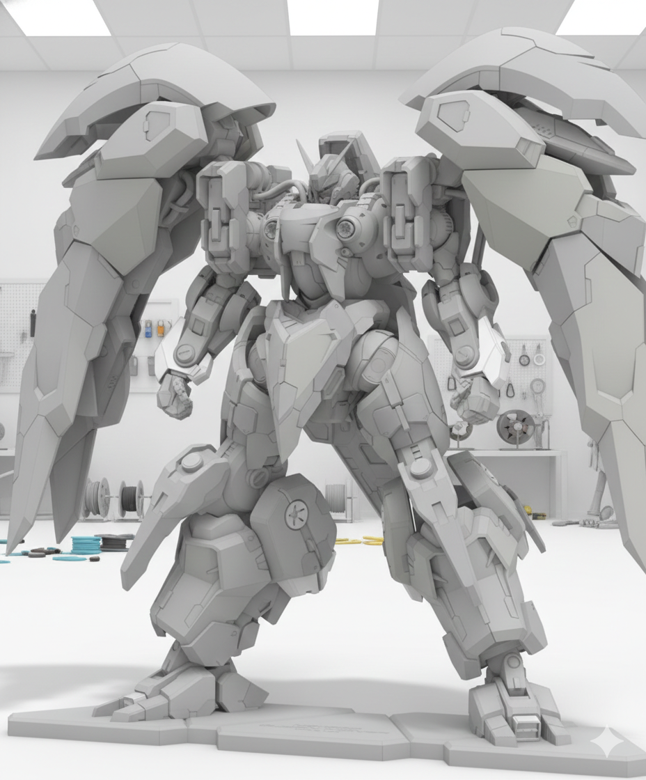 NZ-000 Quin Mantha | Garage Kit de Resina Original (1/100) Rediseñado por RQ Rocky
