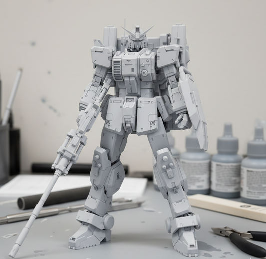 RX-79[G] Gundam Ground Type – Original Resin Garage Kit (1/100) Rediseñado por RQ Rocky