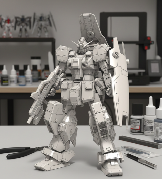 RX-121 Gundam TR-1 [Hazel] | Garage Kit de Resina Original (1/100) Rediseñado por RQ Rocky