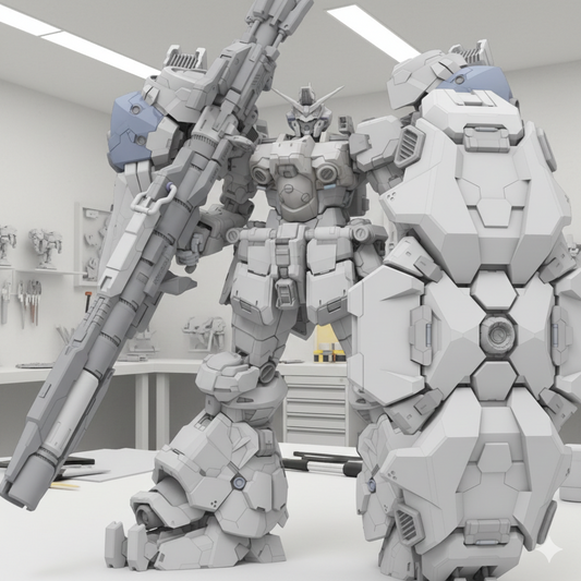 RX-78GP02A Gundam "Physalis" | Garage Kit de Resina Original (1/100) Rediseñado por RQ Rocky